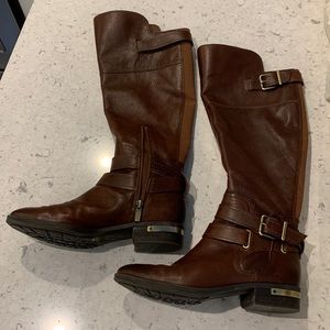 Vince Camuto knee high riding style boots